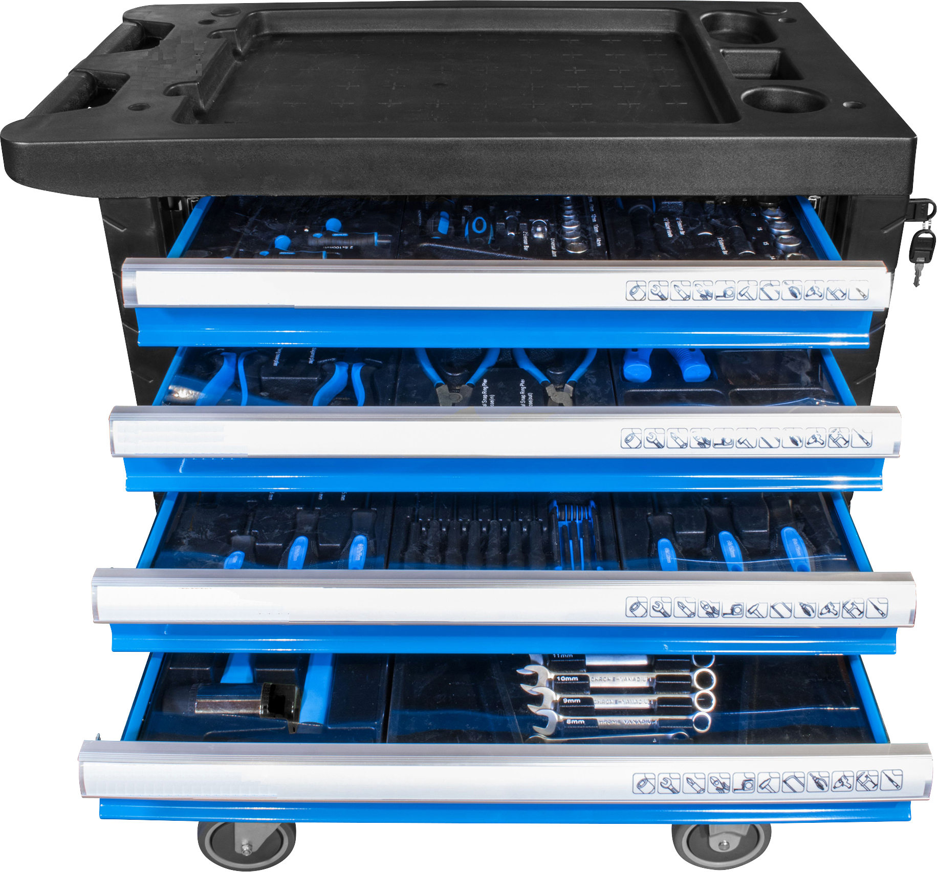 Aerotec Werkstattwagen Classic 255-tlg., blau