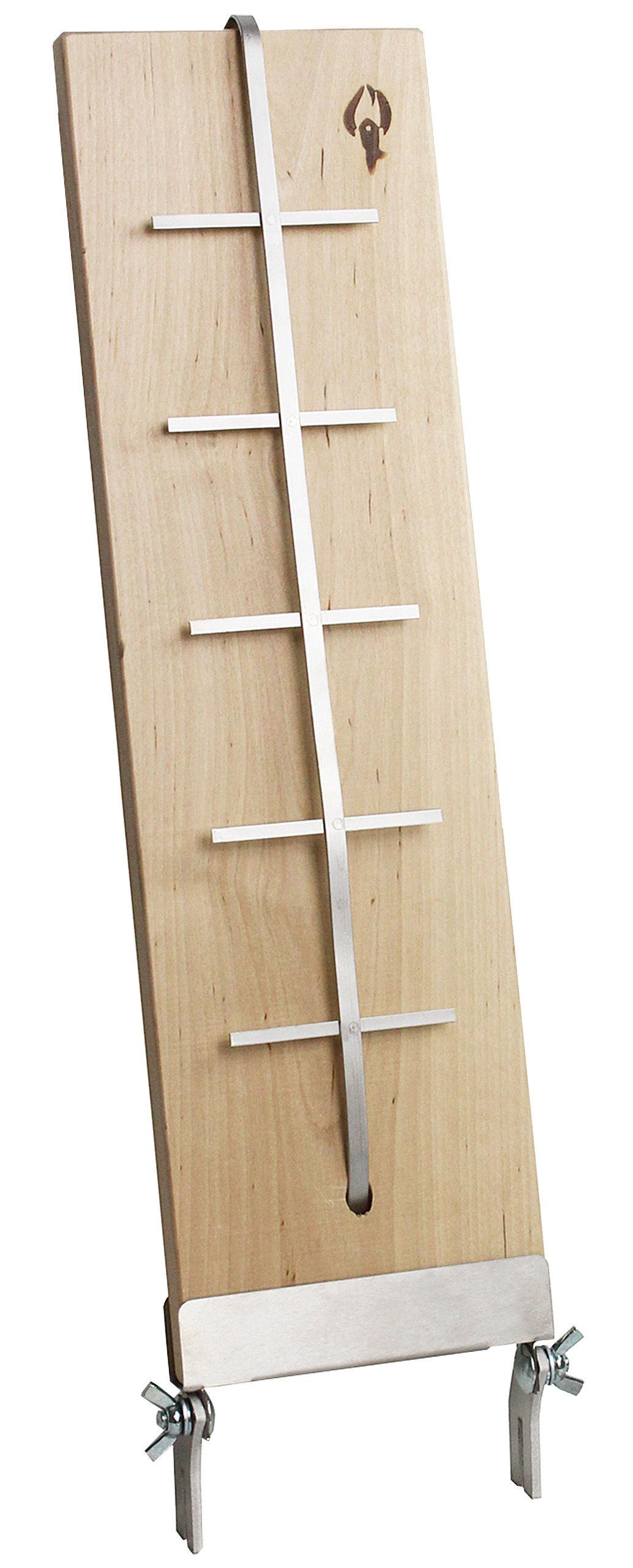 Muurikka Flammlachsbrett mit Halterung für Feuerschale