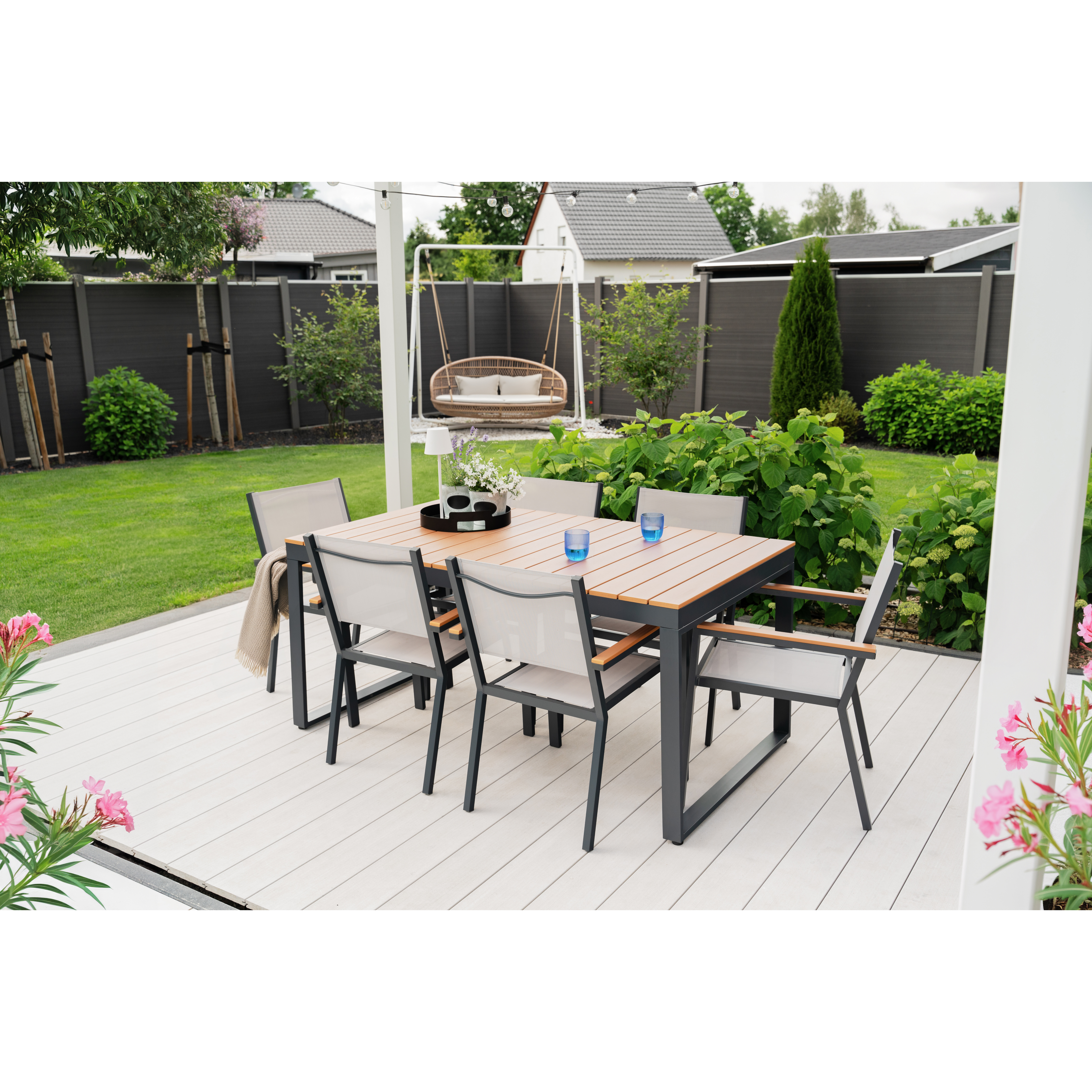 Home Deluxe Garten Sitzgruppe SIERA SEDIA 