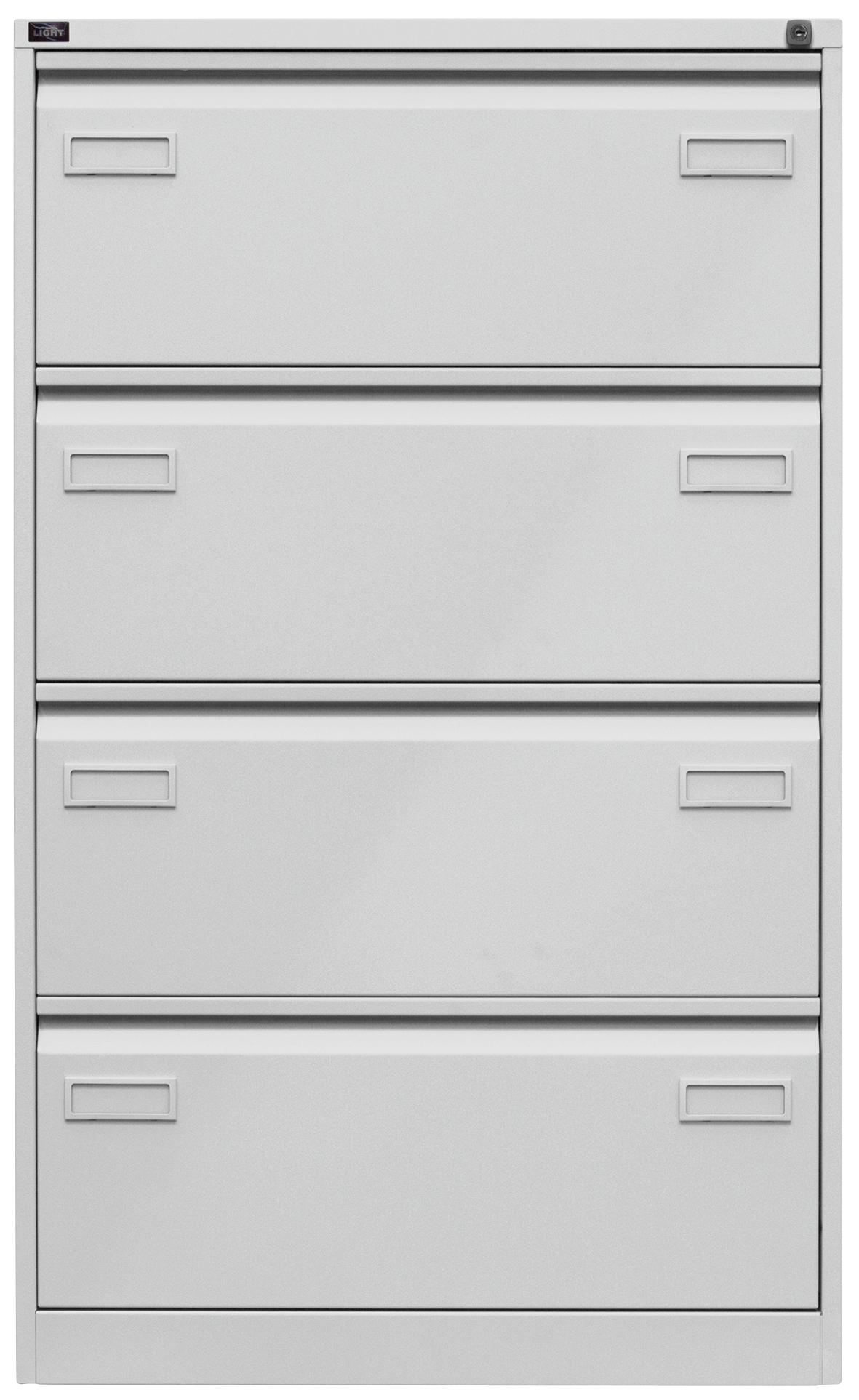 Bisley Light - Hängeregistraturschrank CDF4, lichtgrau