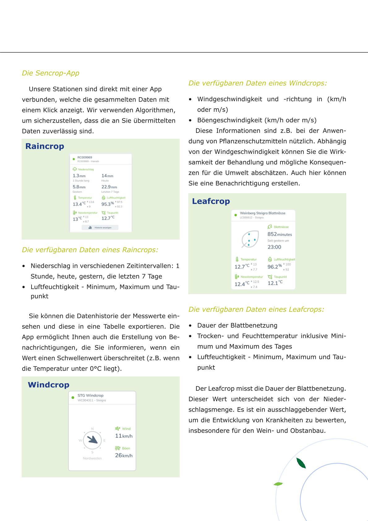 SENCROP+ Digitaler Regen- & Windmesser mit Stativen OHNE LIZENZ