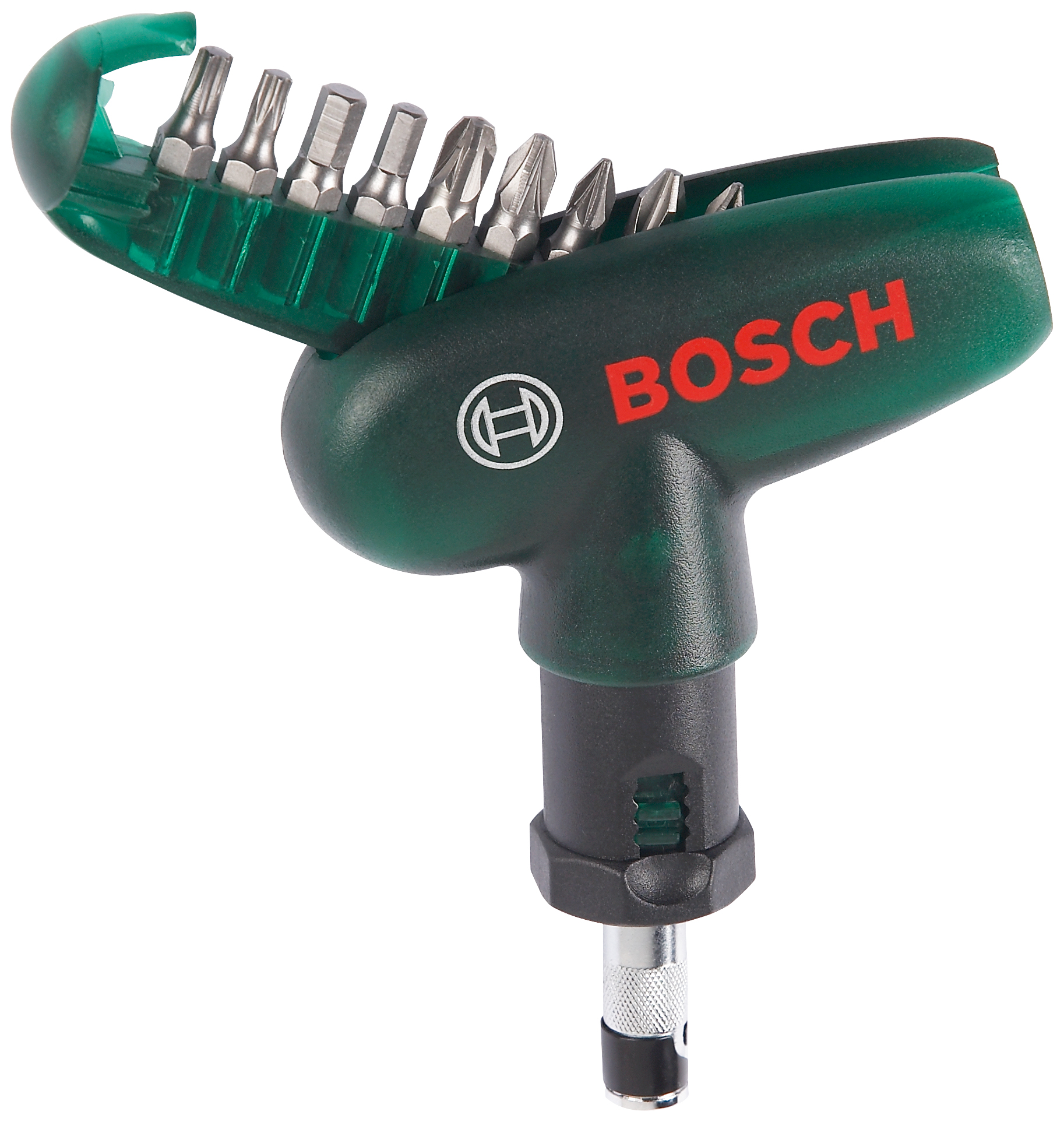 Bosch - Schrauberbit-Set Promoline Pocket 10-tlg. grün