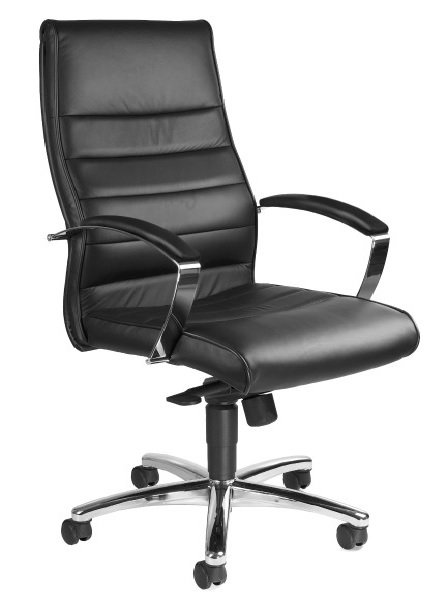 Topstar Leder-Chefsessel "TD LUX 10", schwarz